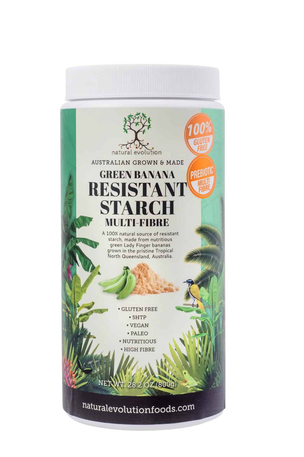 Natural Evolution Green Banana Resistant Starch 800g