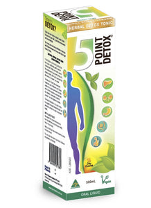 5 Point Detox Herbal Tonic 500ml