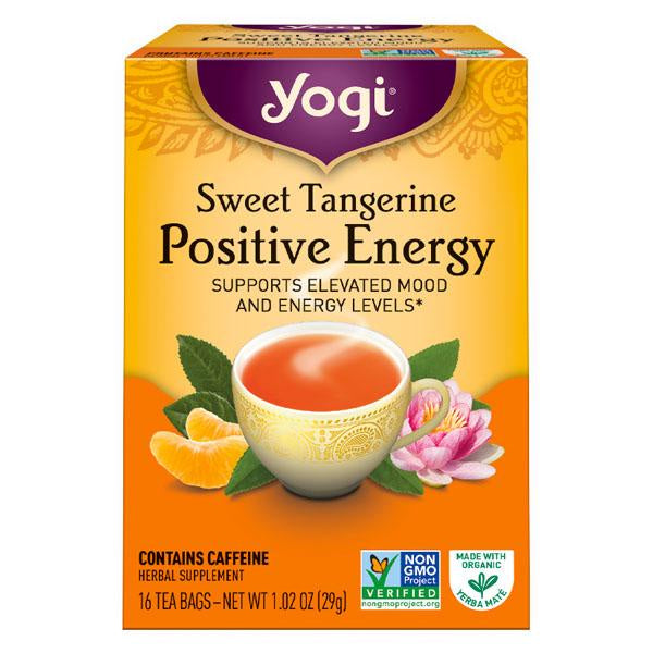 Yogi Tea Sweet Tangerine Positive Energy 16 tea bags