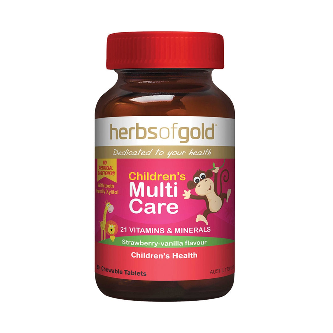Herbs of Gold Childrens Multi Care 60 tablets