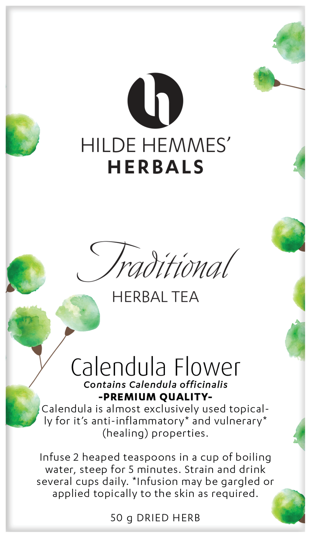 Hilde Hemmes Calendula Flower 50g