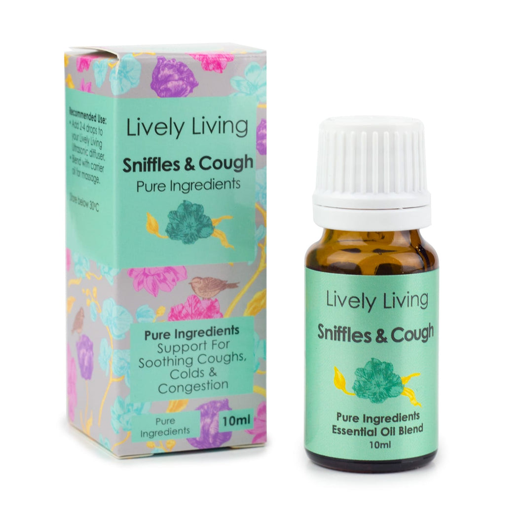 Lively Living Essential Oil Sniffles & Chest 10ml