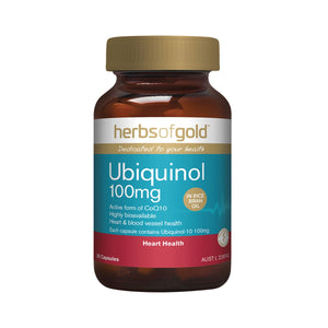 Herbs of Gold Ubiquinol 100mg 30caps