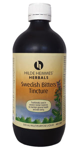 Hilde Hemmes Swedish Bitters- Tincture 500ml