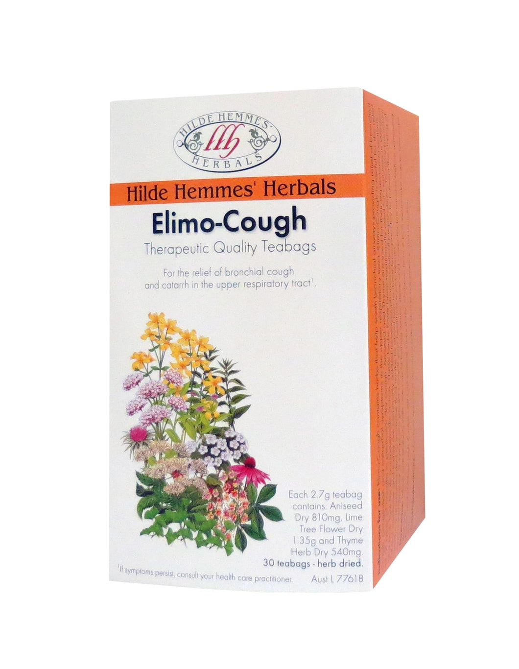 Hilde Hemmes Elimo-Cough 30 tea bags