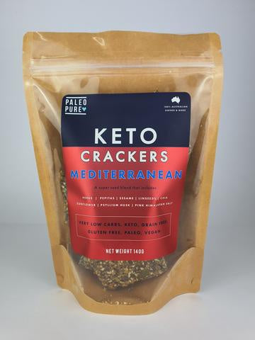 Keto Crackers Mediterranean 140g