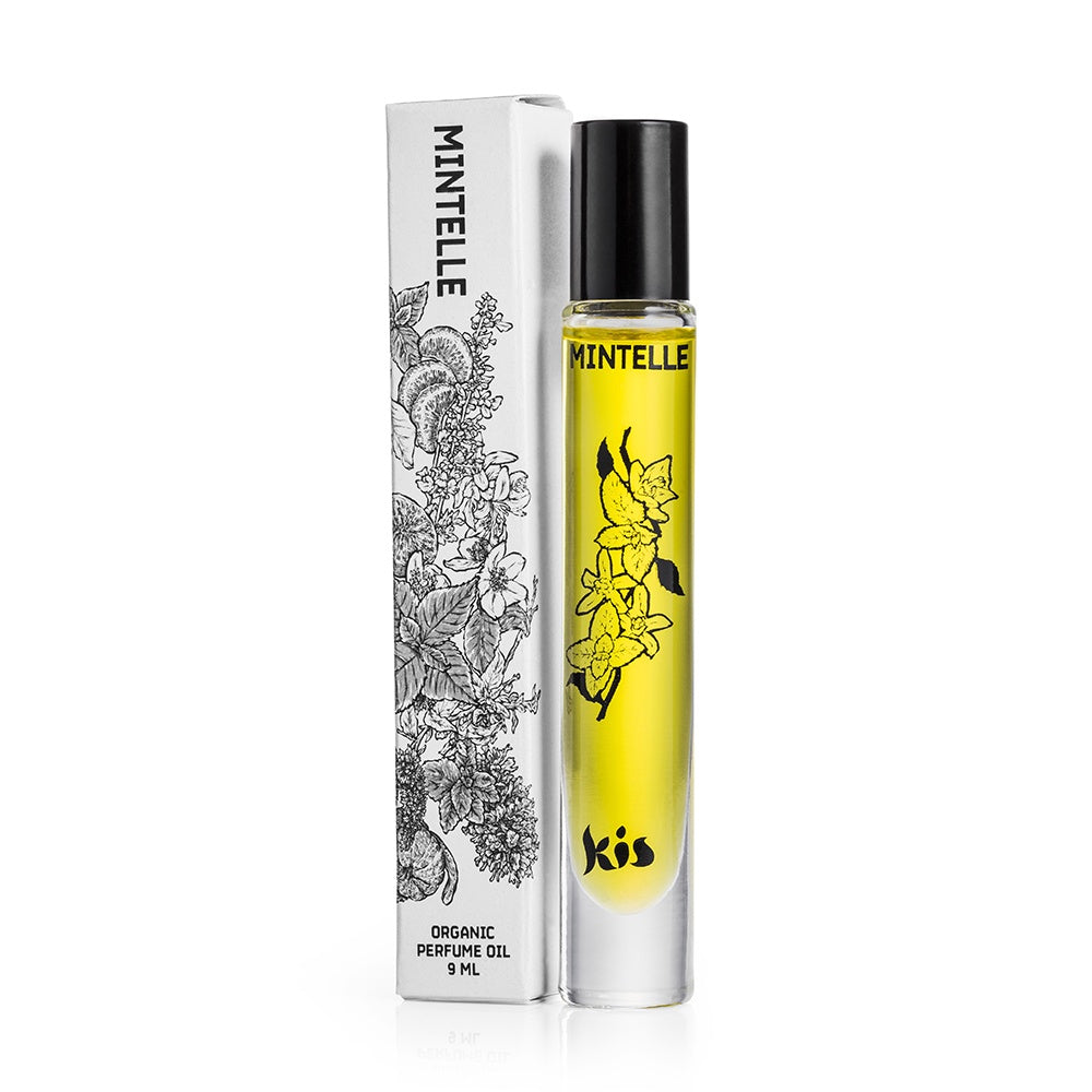Kis Mintelle Roller Ball, Organic Perfume Oil 9ml
