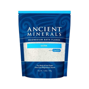Ancient Minerals Magnesium Bath Flakes Ultra with MSM 750g