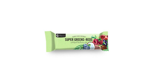 Nutra Organics Berry Choc Coconut Super Greens + Reds Probiotic Bar 45g