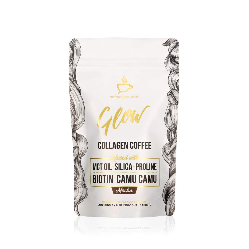 Before You Speak Glow Collagen Coffee Mocha x 7 serves