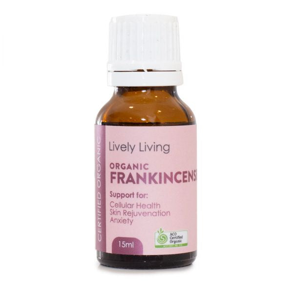 Lively Living Essential Oil Frankincense Boswellia Serrata 15ml