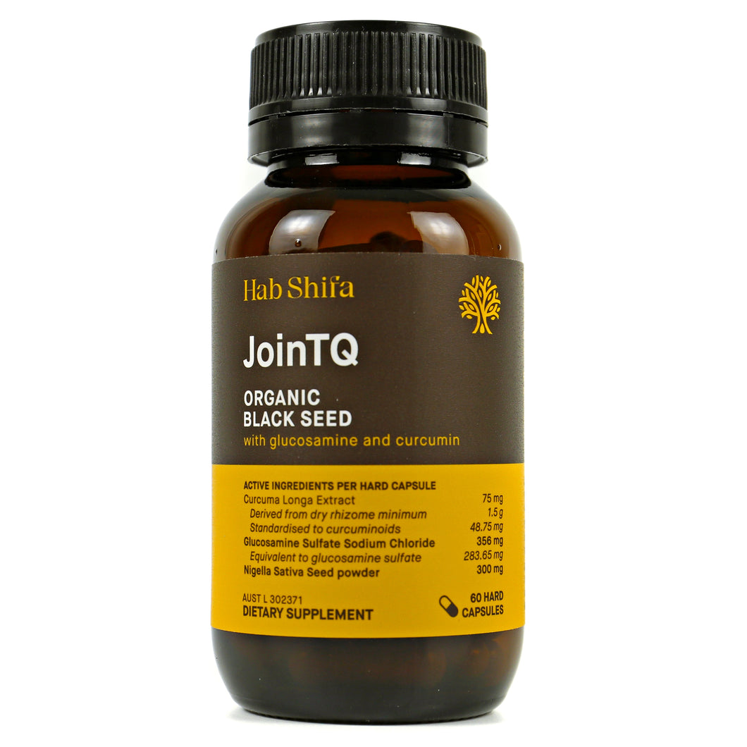 Hab Shifa JointQ - Black Seed with Glucosamine & Curcumin 60 caps