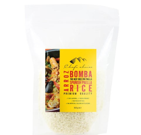 Chef's Choice Bomba Spanish Paella Rice 500g