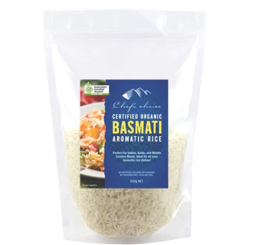 Chef's Choice Organic Basmati Rice 500g