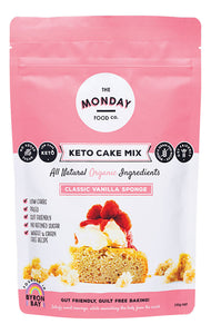 The Monday Food Co. Keto Cake Mix Classic Vanilla Sponge 250g