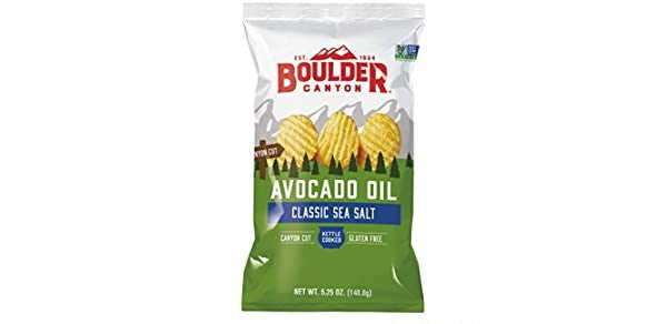 Boulder Canyon Avocado Oil Chips 149g