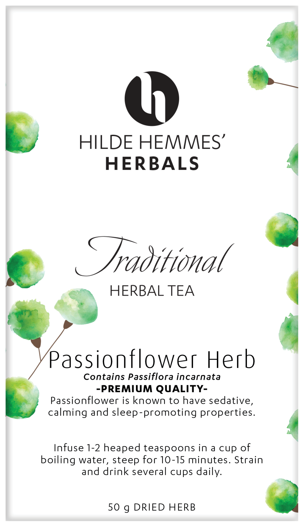 Hilde Hemme's Passionflower Herb 50g