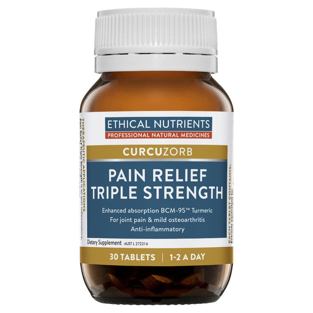 Ethical Nutrients Pain Relief Triple Strength 30 tablets