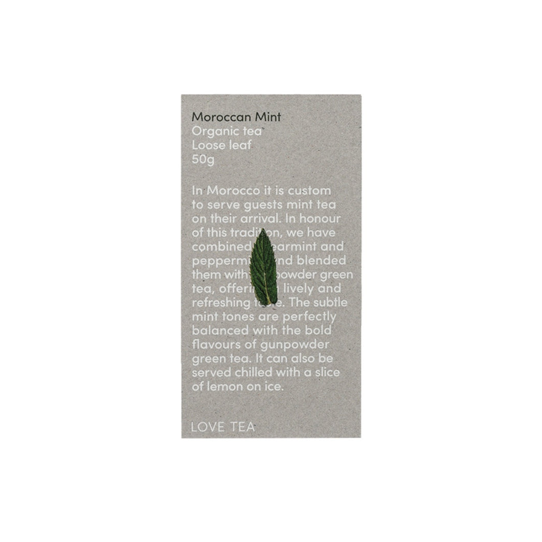 Love Tea Organic Moroccan Mint  50g