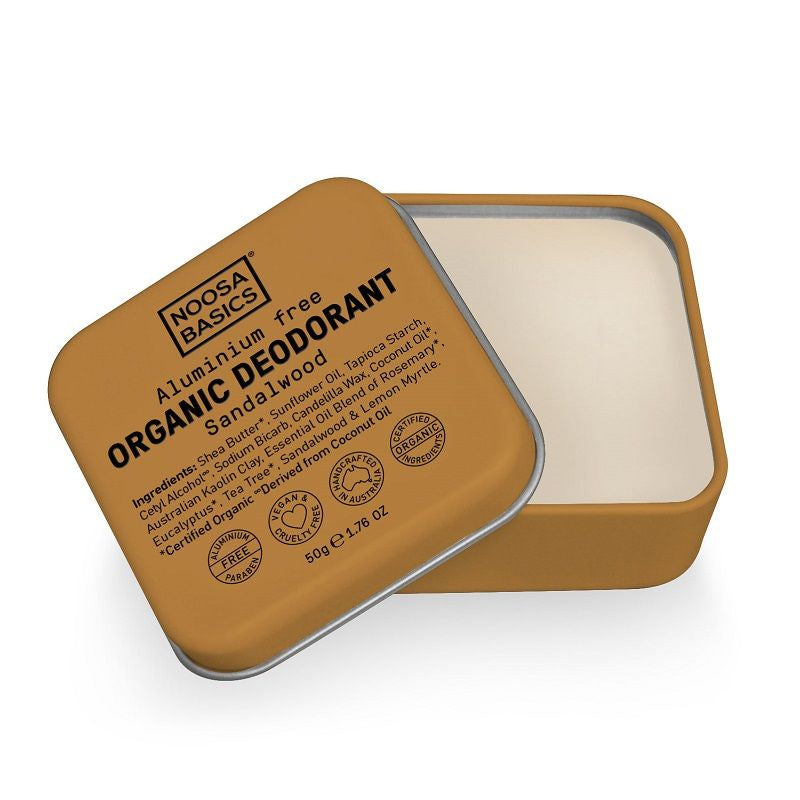 Noosa Basics Deodorant Tin Sandalwood 50g