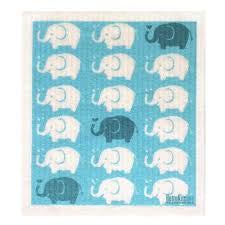 Retrokitchen 100% Biodegradable Cloth- Elephants