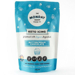 The Monday Food Co Keto Icing Buttercream Chocolate 240g