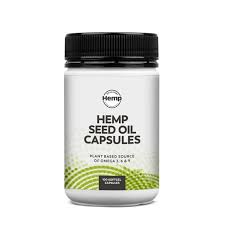 Essential Hemp Seed Oil Capsules 100 caps