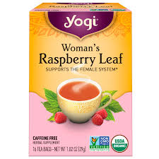 Yogi Tea Womens Raspberry Leaf 16 tea bag