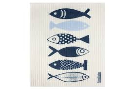 Retrokitchen 100% Biodegradable Cloth- Fish