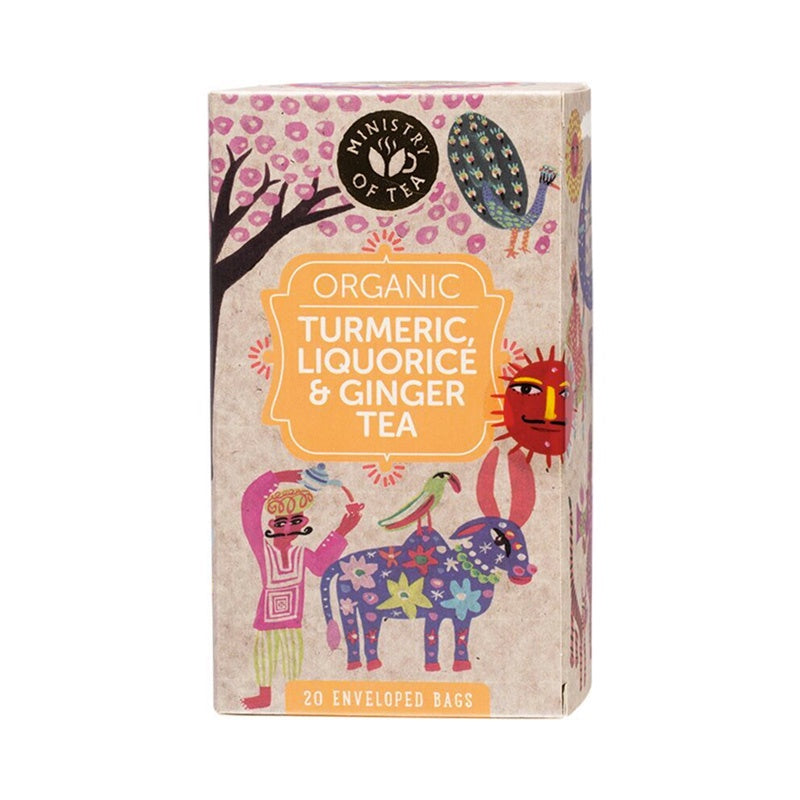 Ministry of Tea Turmeric Liquorice & Ginger Tea 20 teabags