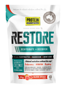 Protein Supplies Australia Restore Blood Orange 200g