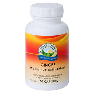Nature's Sunshine Ginger 100 caps