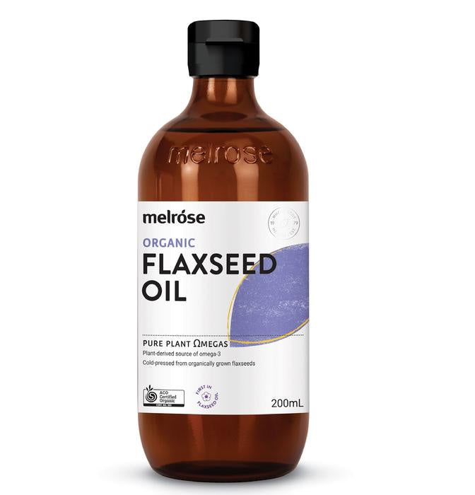 Melrose Organic Flaxseed Oil 200ml