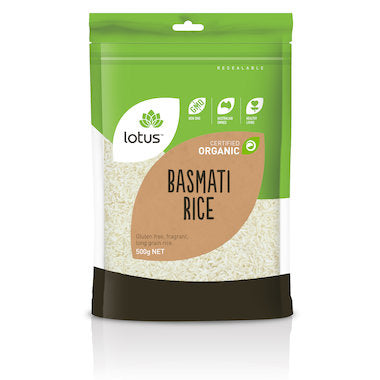 Lotus Organic Basmati Rice 500g